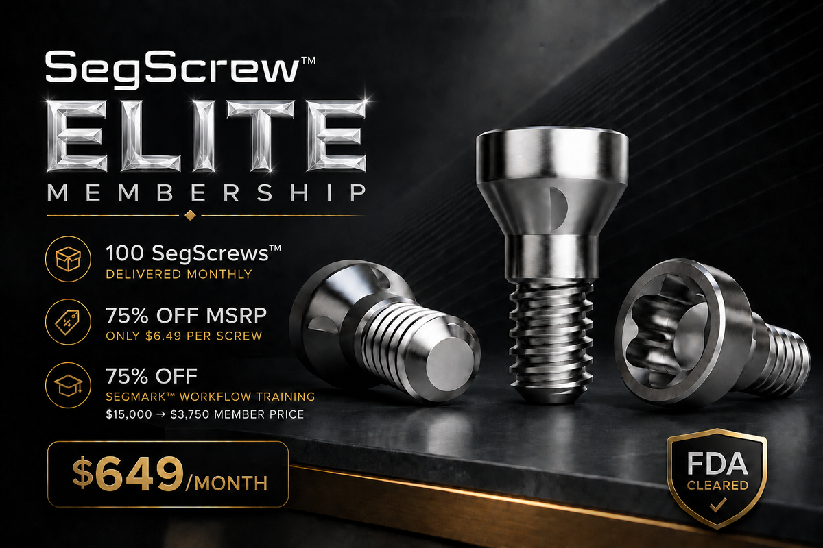 The SegScrew™ Elite Membership