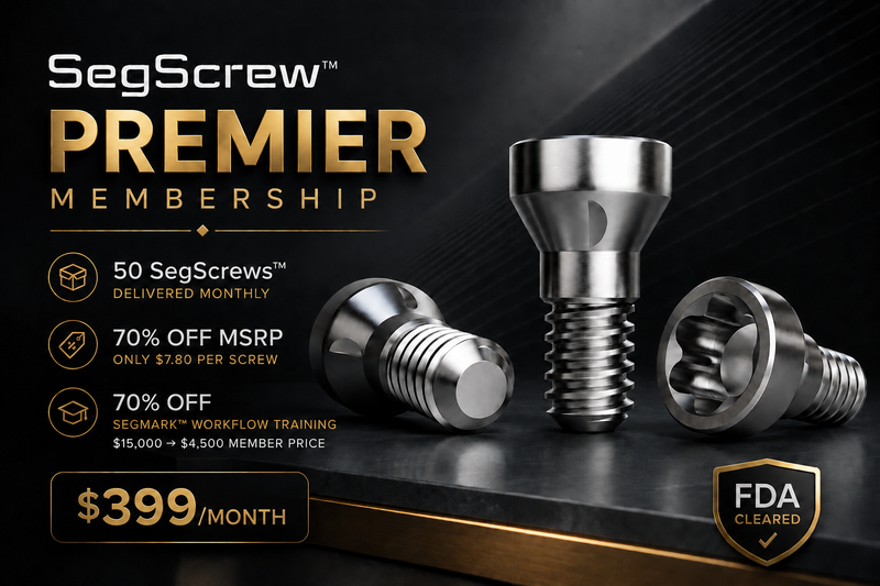 The SegScrew™ Premier Membership